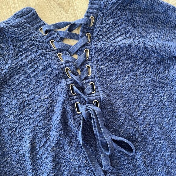 Womens Democracy Blue Sweater - XS - Picture 6 of 7
